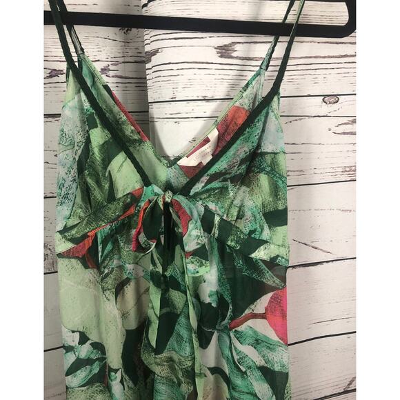 NWT green floral beach pool Maxi Dressby by Lauren Conrad size XS - Picture 12 of 12